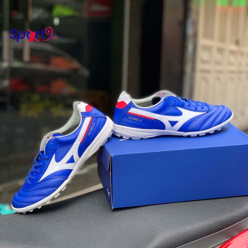 Mizuno Morelia TF Xanh Trắng